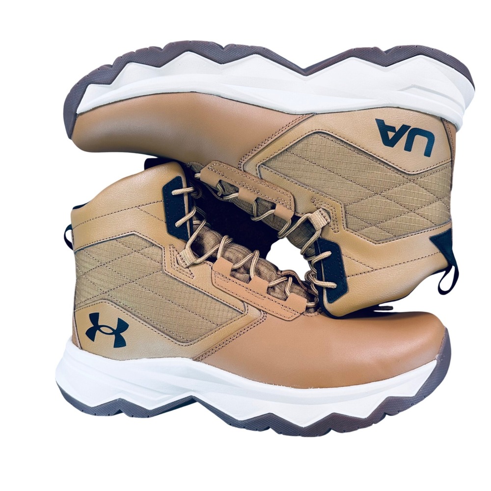 Under Armour Stellar G2 Tactical Boots Men's 12 Coyote Brown 3025578-200